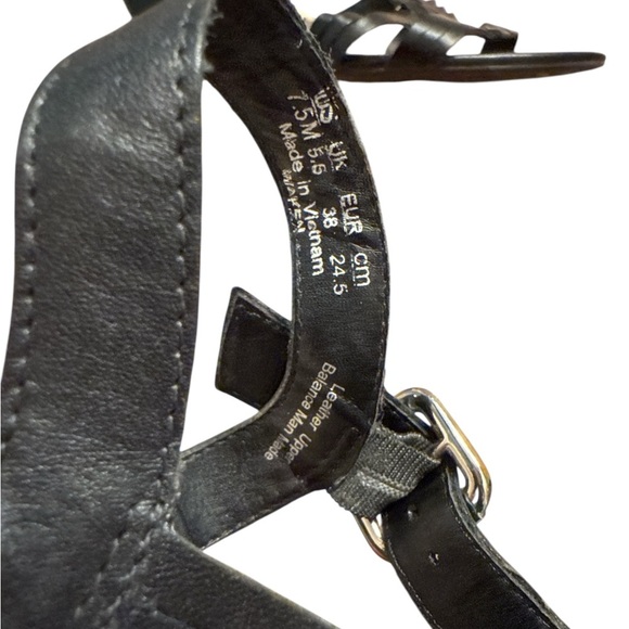 Franco Sarto Strappy Wedge Sandals - Picture 7 of 7